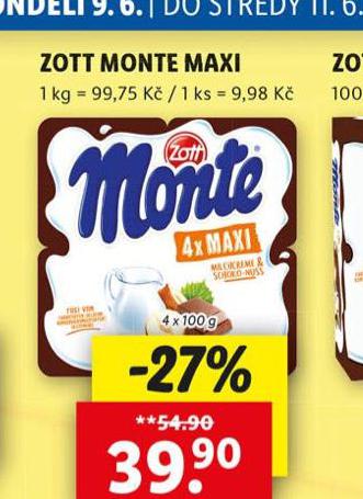 ZOTT MONTE MAXI