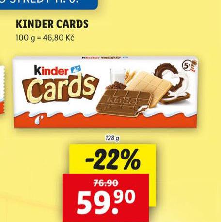 KINDER CARDS
