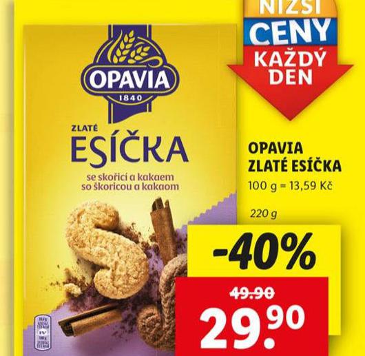 OPAVIA ZLAT ESKA