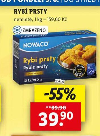 NOWACO RYB PRSTY