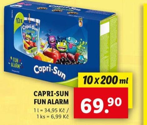 CAPRI SUN FUN ALARM