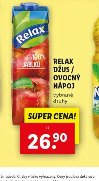 RELAX DUS / OVOCN NPOJ