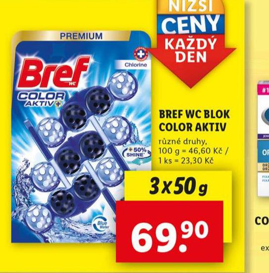 BREF WC BLOK COLOR AKTIV