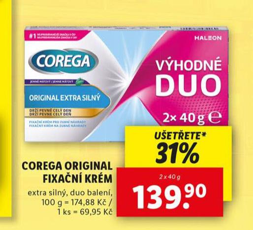COREGA ORIGINAL FIXAN KRM
