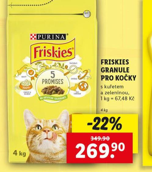 FRISKIES GRANULE PRO KOKY