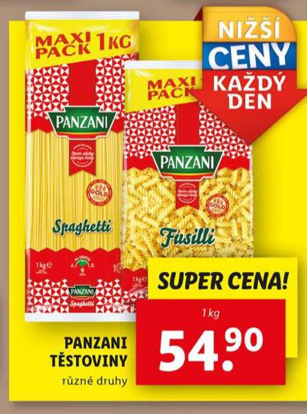 PANZANI TSTOVINY