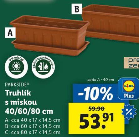 TRUHLK S MISKOU 40 CM