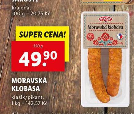 MORAVSK KLOBSA