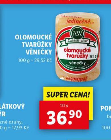 OLOMOUCK TVARَKY