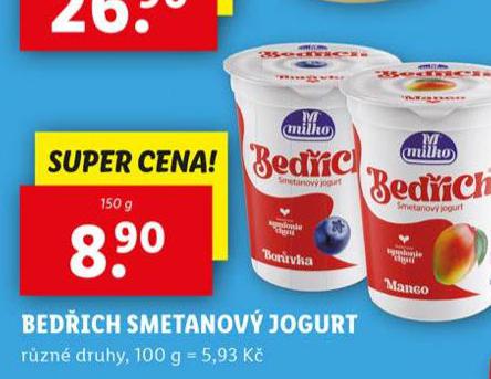 BEDICH SMETANOV JOGURT