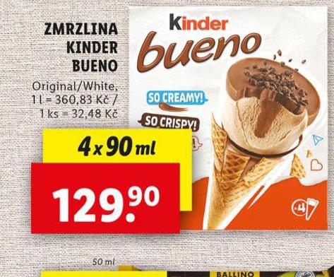ZMRZLINA KINDER BUENO