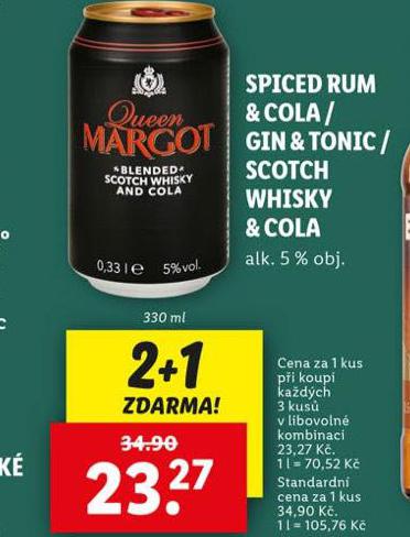 SCOTCH WHISKY & COLA