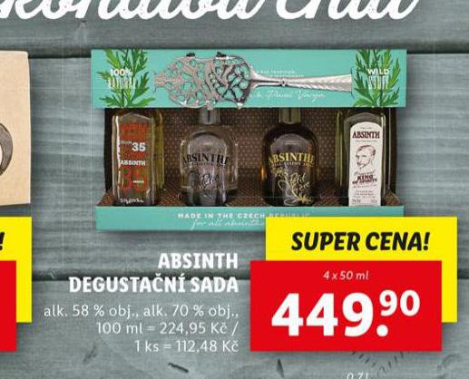 ABSINTH DEGUSTAN SADA