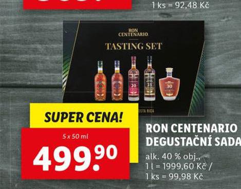 RON CENTENARIO DEGUSTAN SADA