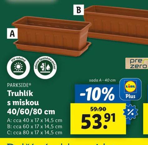 TRUHLK S MISKOU 40 CM