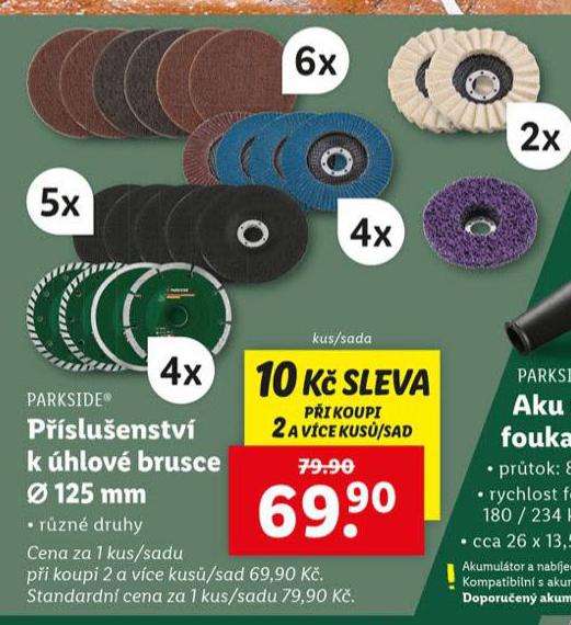 PSLUENSTV K HLOV BRUSCE 125 MM