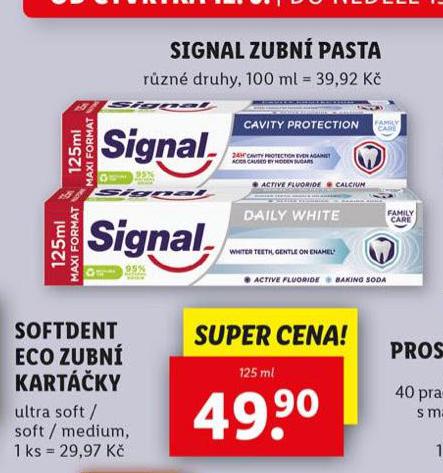 SIGNAL ZUBN PASTA