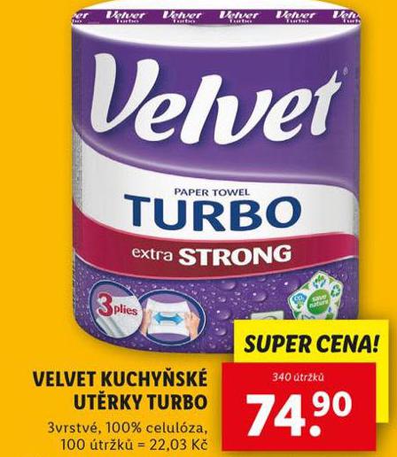 VELVET BOOST KUCHYSK UTRKY
