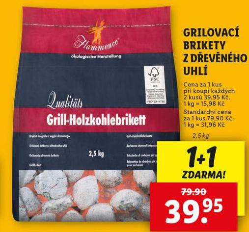 GRILOVAC BRIKETY