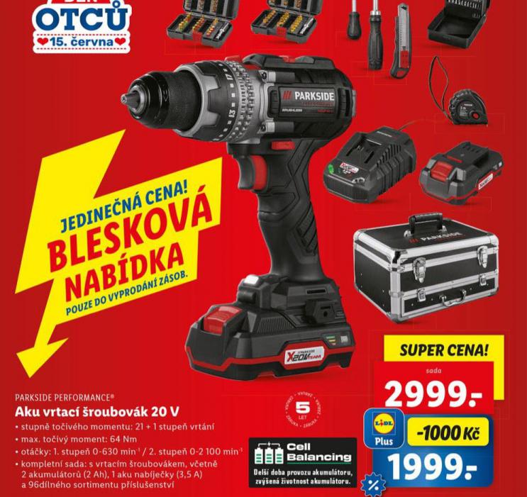 AKU VRTAC ROUBOVK 20 V