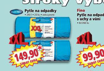 PYTLE NA ODPADKY