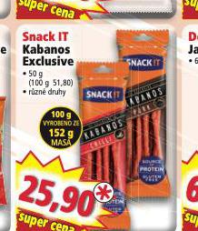 SNACK IT KABANOS EXCLUSIVE
