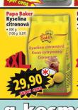 PAPA BAKER KYSELINA CITRONOV