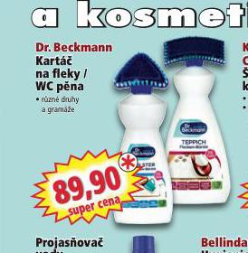 DR. BECKMNN KART NA FLEKY / WC PNA