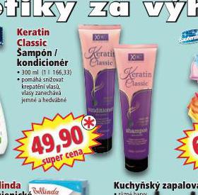 KERATIN CLASSIC AMPON, KONDICIONER
