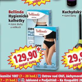 BELLINDA HYGIENICK KALHOTKY