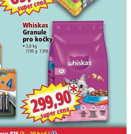 WHISKAS GRANULE PRO KOKY