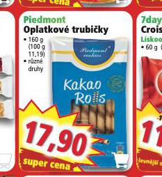 PIEDMONT OPLATKOV TRUBIKY