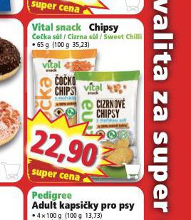 VITAL SNACK CHIPSY