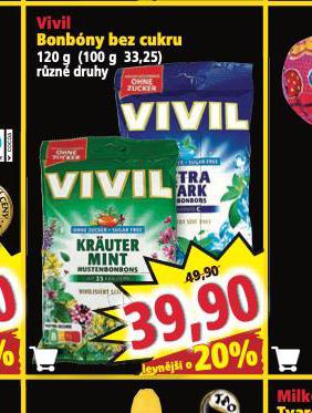 VIVIL BONBNY BEZ CUKRU