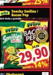 SNACKY SMILLIES / BACON PEP