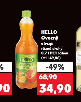 HELLO OVOCN SIRUP
