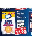 TUC BAKE ROLLS