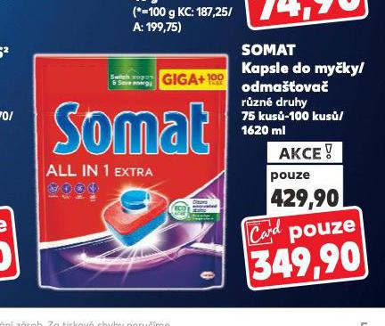 SOMAT KAPSLE DO MYKY