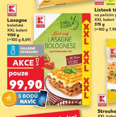 LASAGNE BOLOSK