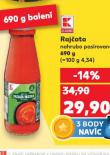 RAJČATA NAHRUBO PASÍROVANÁ