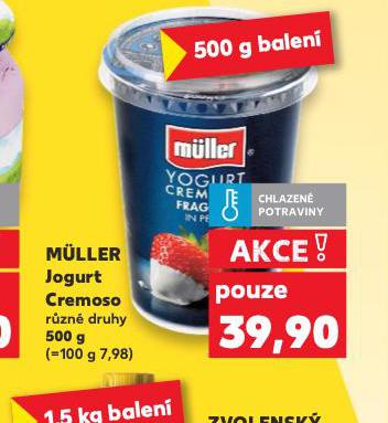 MLLER JOGURT CREMOSO