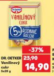 DR. OETKER VANILINÍNOVÝ CUKR