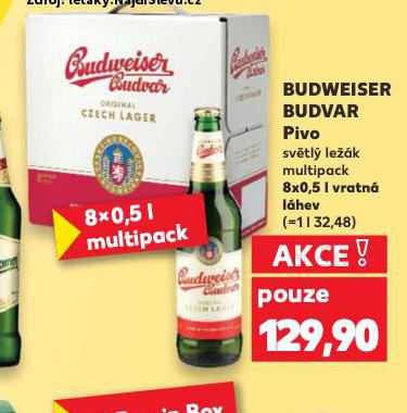PIVO BUDWEISER BUDVAR ORIGINAL