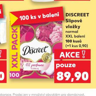 DISCREET SLIPOV VLOKY