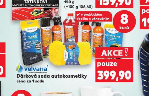 VELVANA DRKOV SADA AUTOKOSMETIKY