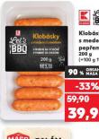 KLOBÁSKY S MEDEM / PEPŘEM