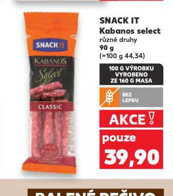 SNACK IT KABANOS SELECT