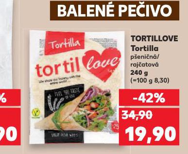 TORTILLOVE TORTILLA