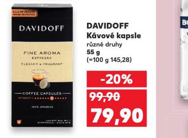 DAVIDOFF KVOV KAPSLE