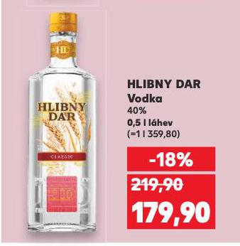 HLIBNY DAR VODKA